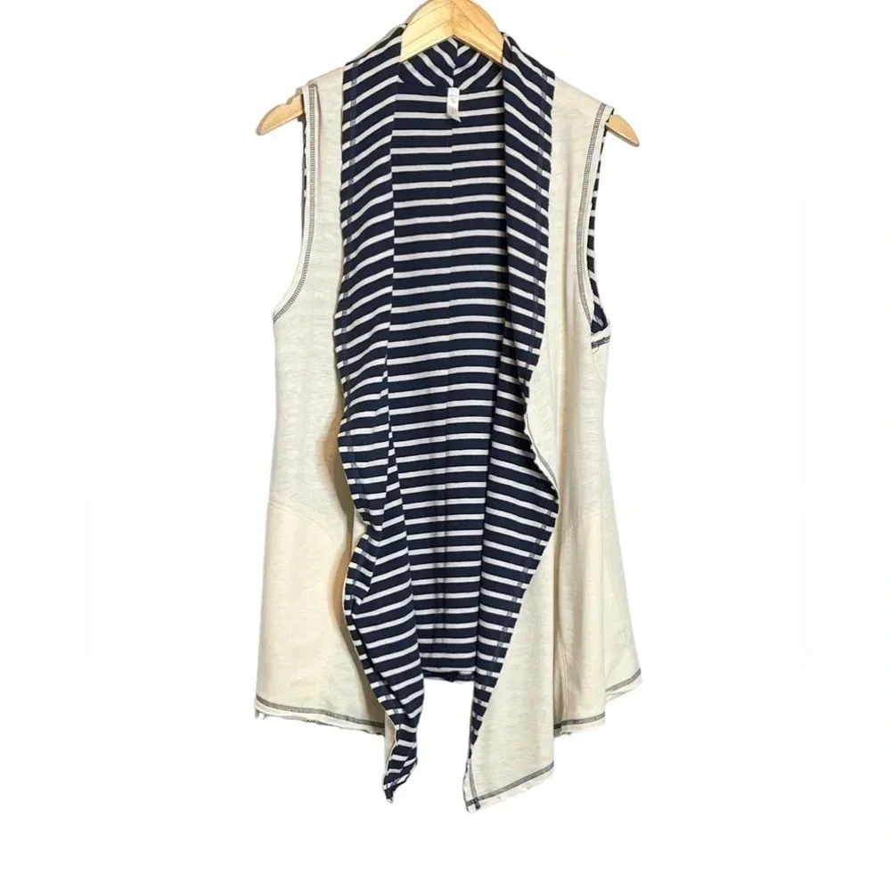 Matilda Jane | Once Upon A Time Full Moon Vest Reversible Sold Striped - Picture 4 of 9